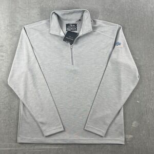Page & Tuttle Mens Medium Gray Pullover Qrt Zip SunTrust Tennessee State‎ Open